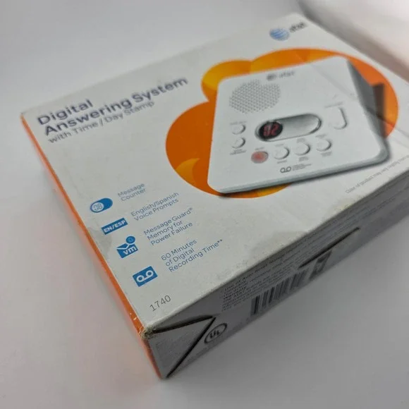 AT&T Digital Answering‎ System Model 1740 Time Day Stamp New In Box - Picture 6 of 11